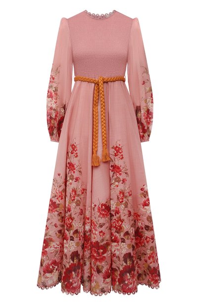 Женское хлопковое платье ZIMMERMANN, арт. 1583DCAS