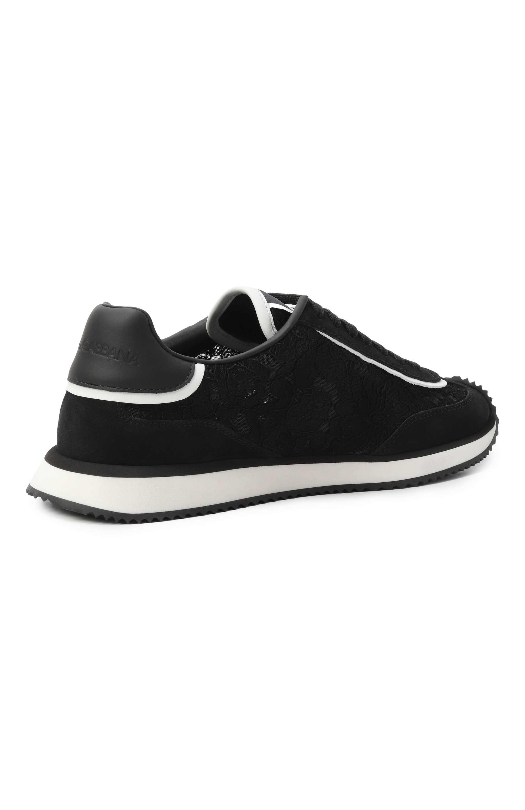 Комбинированные кроссовки dg cushion DOLCE & GABBANA, арт. CK2340/A9AC2, фото 5