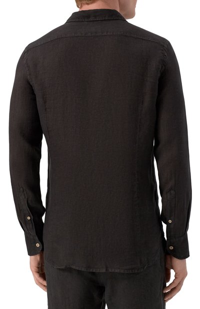 Льняная рубашка MC2 SAINT BARTH, арт. STBM PAMPL0NA/01949H, фото 4