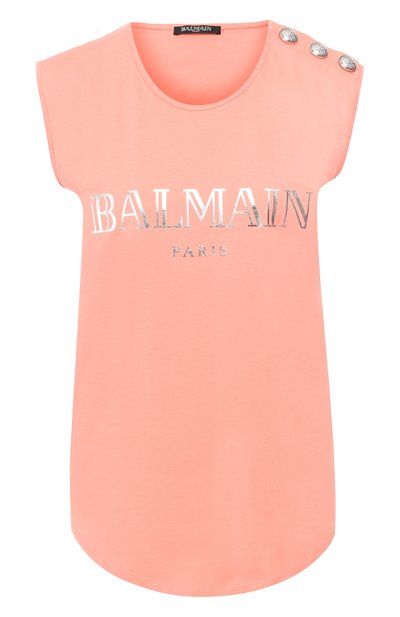 Хлопковый топ BALMAIN, арт. RF11075/I042, фото 1