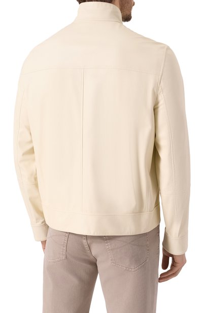 Двусторонняя кожаная куртка BRUNELLO CUCINELLI, арт. MPFLY2036, фото 4
