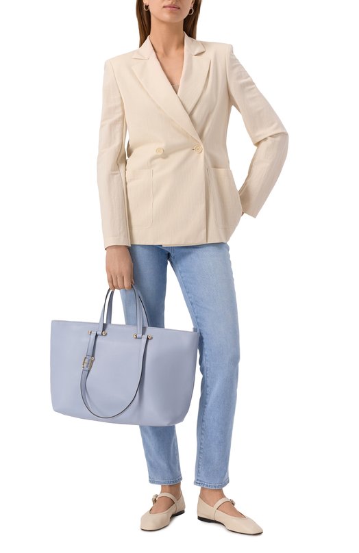 Сумка-тоут Furla Duetto large Furla WB01453/BX3169 Голубой  WB01453/BX3169 Фото 7