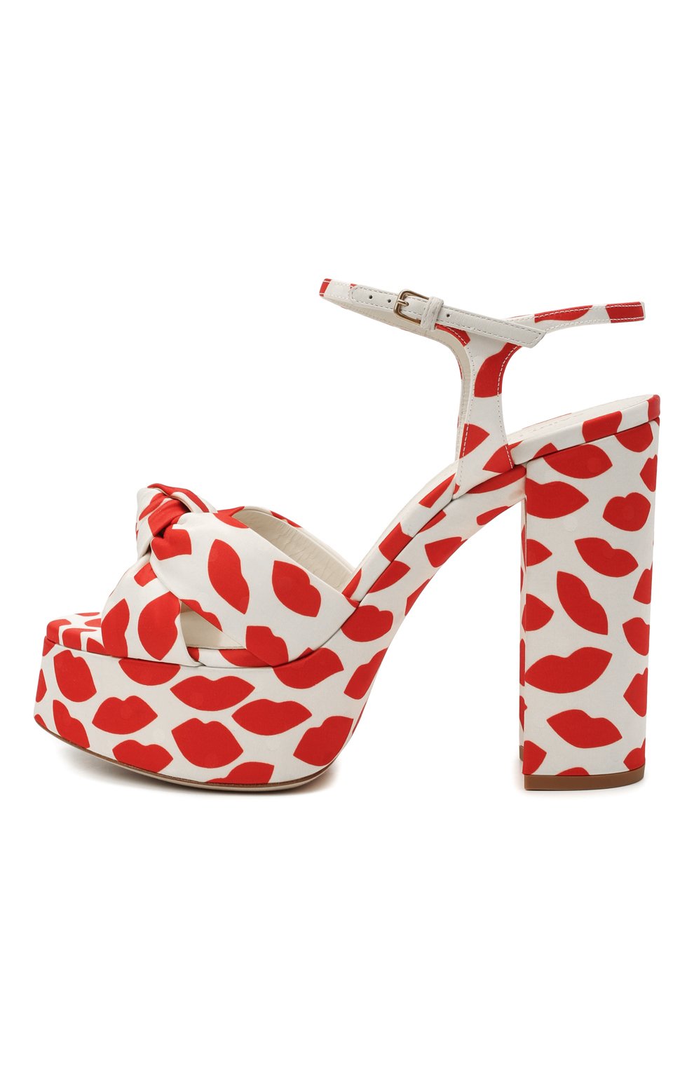 Текстильные босоножки bianca SAINT LAURENT, арт. 659476/2W000, фото 3