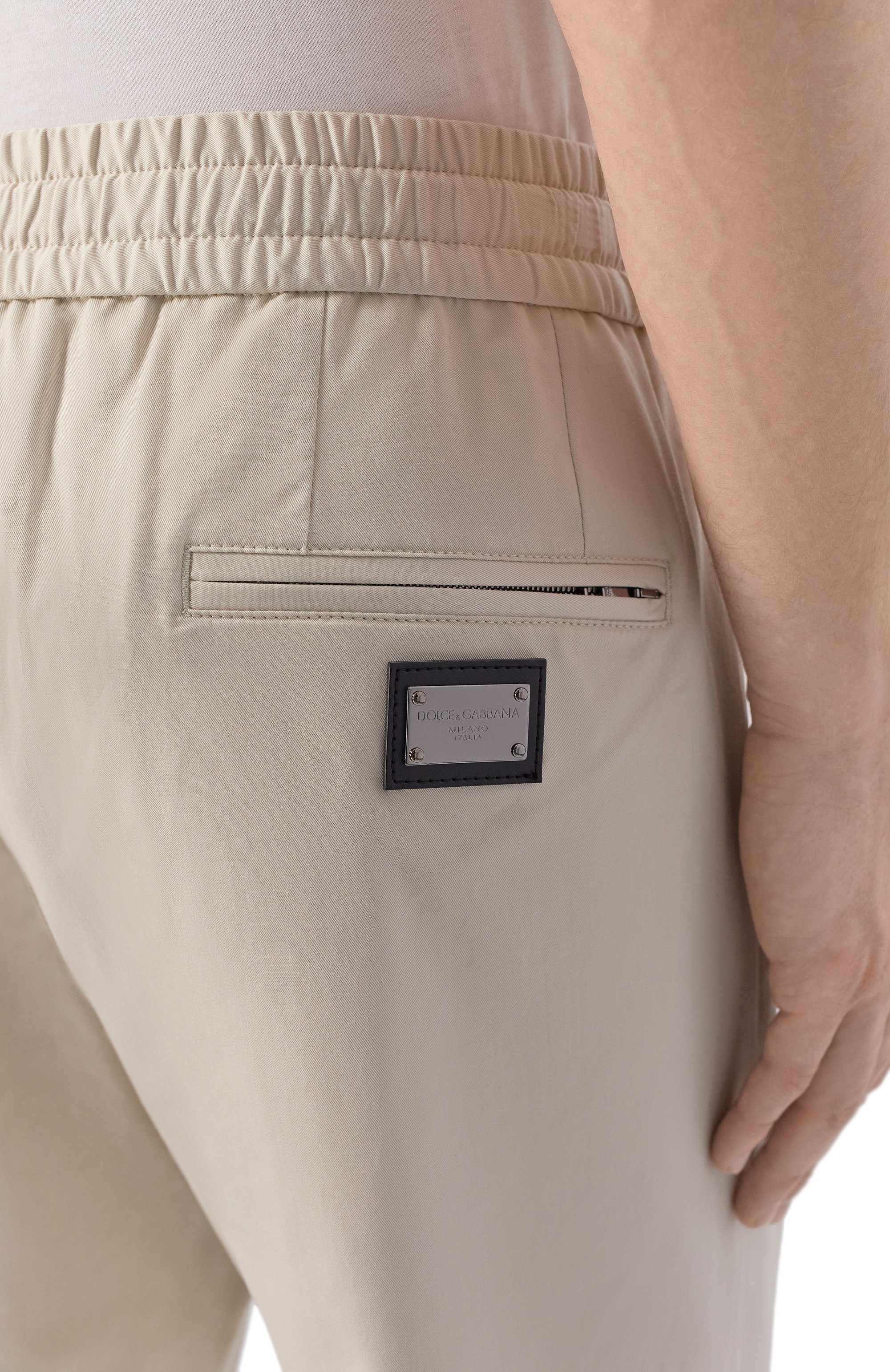 Хлопковые брюки DOLCE & GABBANA, арт. GVZAET/GK302, фото 5