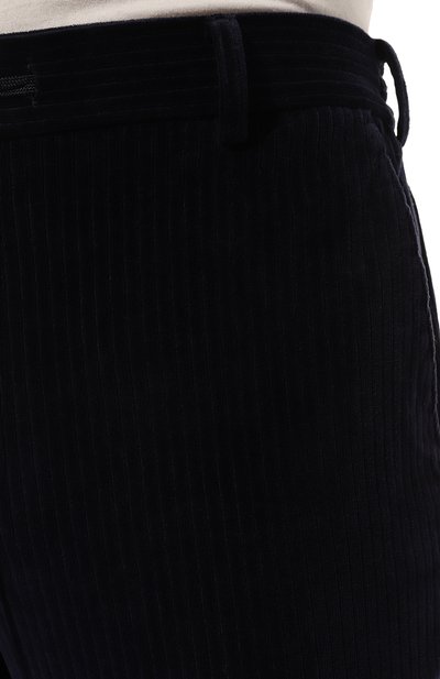 Вельветовые брюки CIRCOLO 1901 темно-синего цвета по цене 28850 руб., арт. CN4485, фото 5 Вельветовые брюки CIRCOLO 1901, арт. CN4485, фото 5