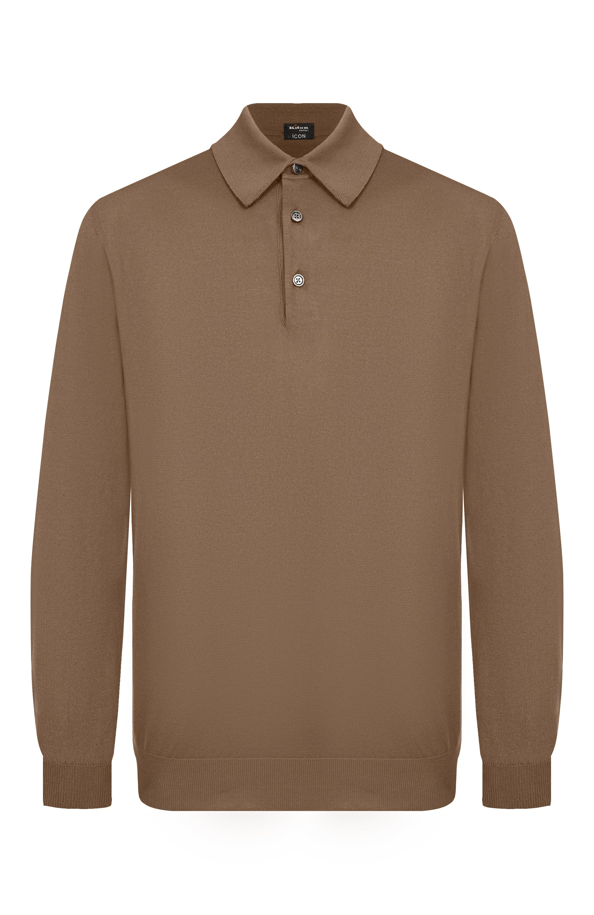 Хлопковое поло KITON, арт. UMKXX35_001, фото 1