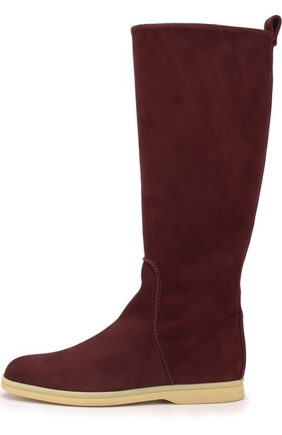 Сапоги из нубука на контрастной подошве LORO PIANA, арт. FAG3617, фото 3