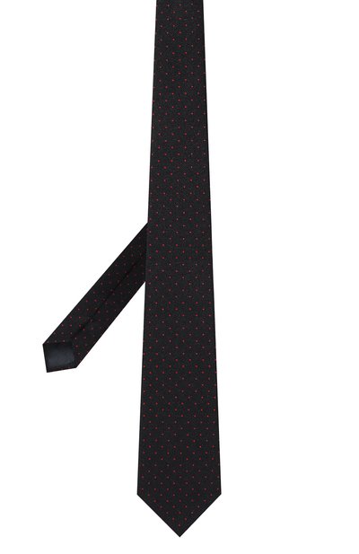 Шелковый галстук GIORGIO ARMANI темно-синего цвета по цене 18100 руб., арт. 360054/2F925, фото 3 Шелковый галстук GIORGIO ARMANI, арт. 360054/2F925, фото 3