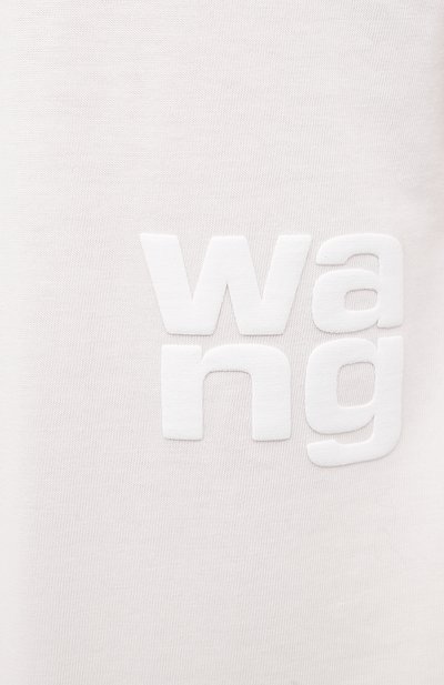 Хлопковый лонгслив ALEXANDERWANG.T, арт. 4CC1201151, фото 5