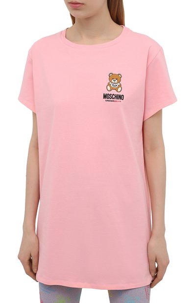 Хлопковая футболка MOSCHINO, арт. A1910/9021, фото 3