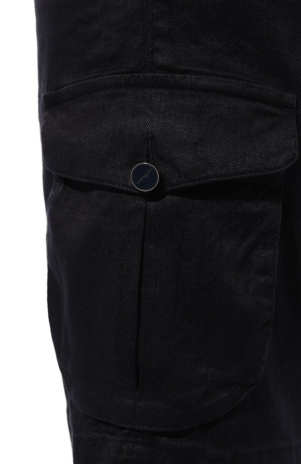 Шорты изо льна и хлопка KITON, арт. UFPPBK0604D, фото 5