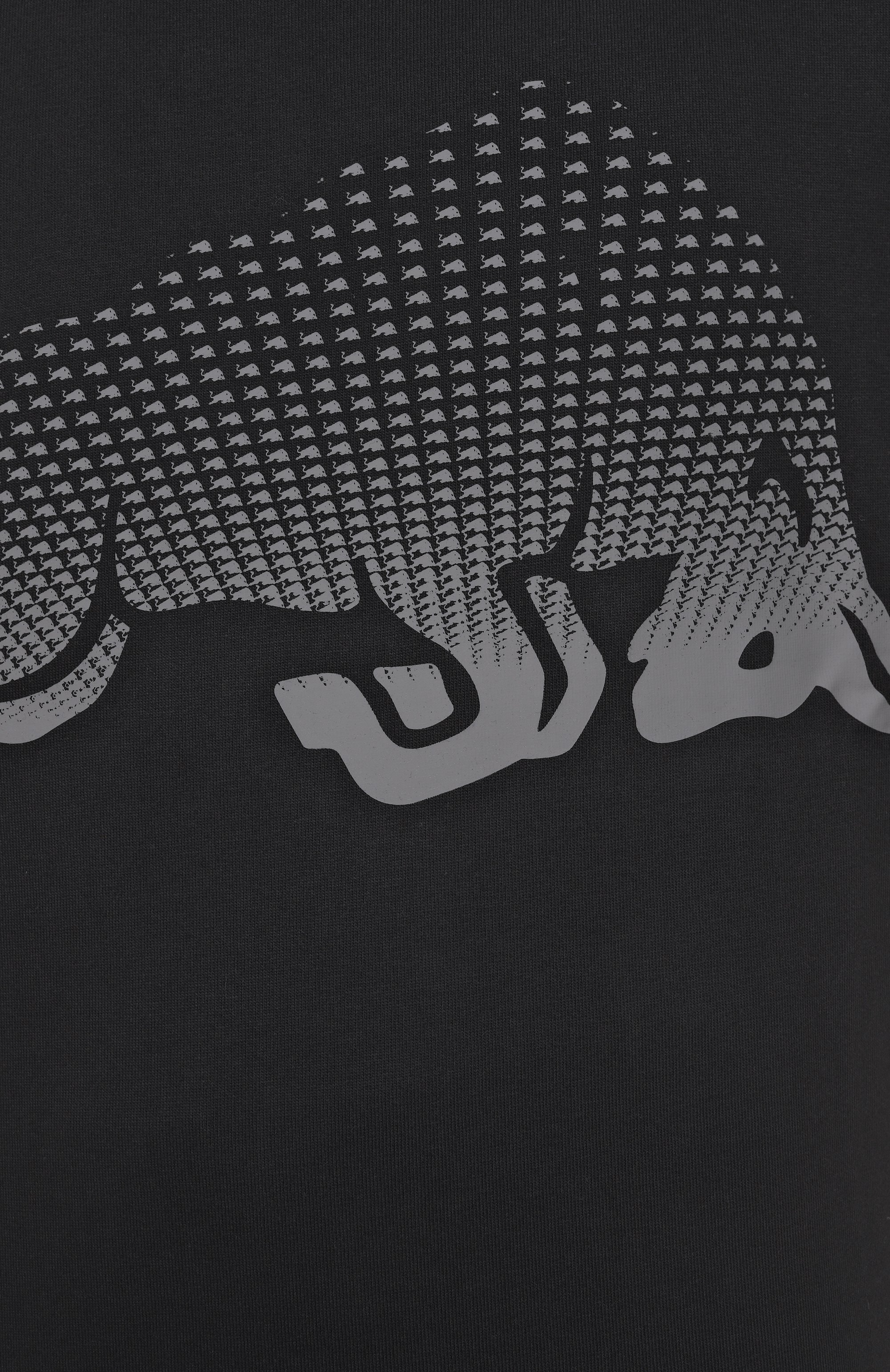 Хлопковая футболка hugo x rb HUGO черного цвета по цене 8995 руб., арт. 50542775, фото 5 Хлопковая футболка hugo x rb HUGO, арт. 50542775, фото 5