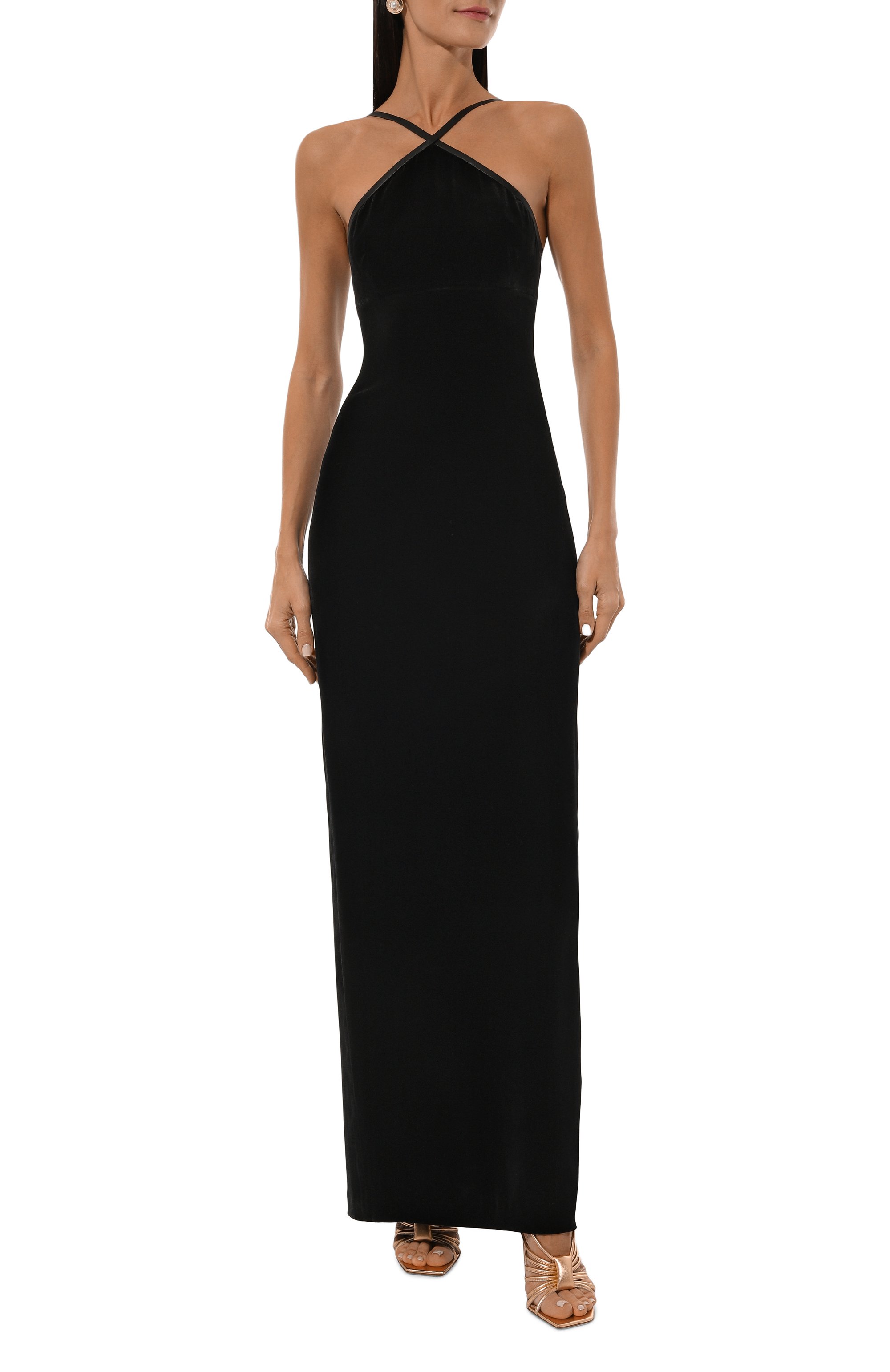 Бархатное платье LOUVE, арт. 24-1-12-10-01, фото 3