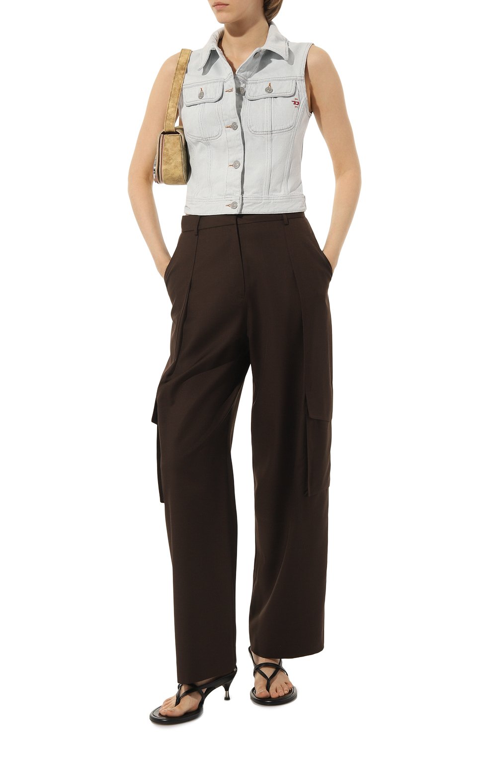 Джинсовый жилет DIESEL, арт. A03870/0079Z, фото 2