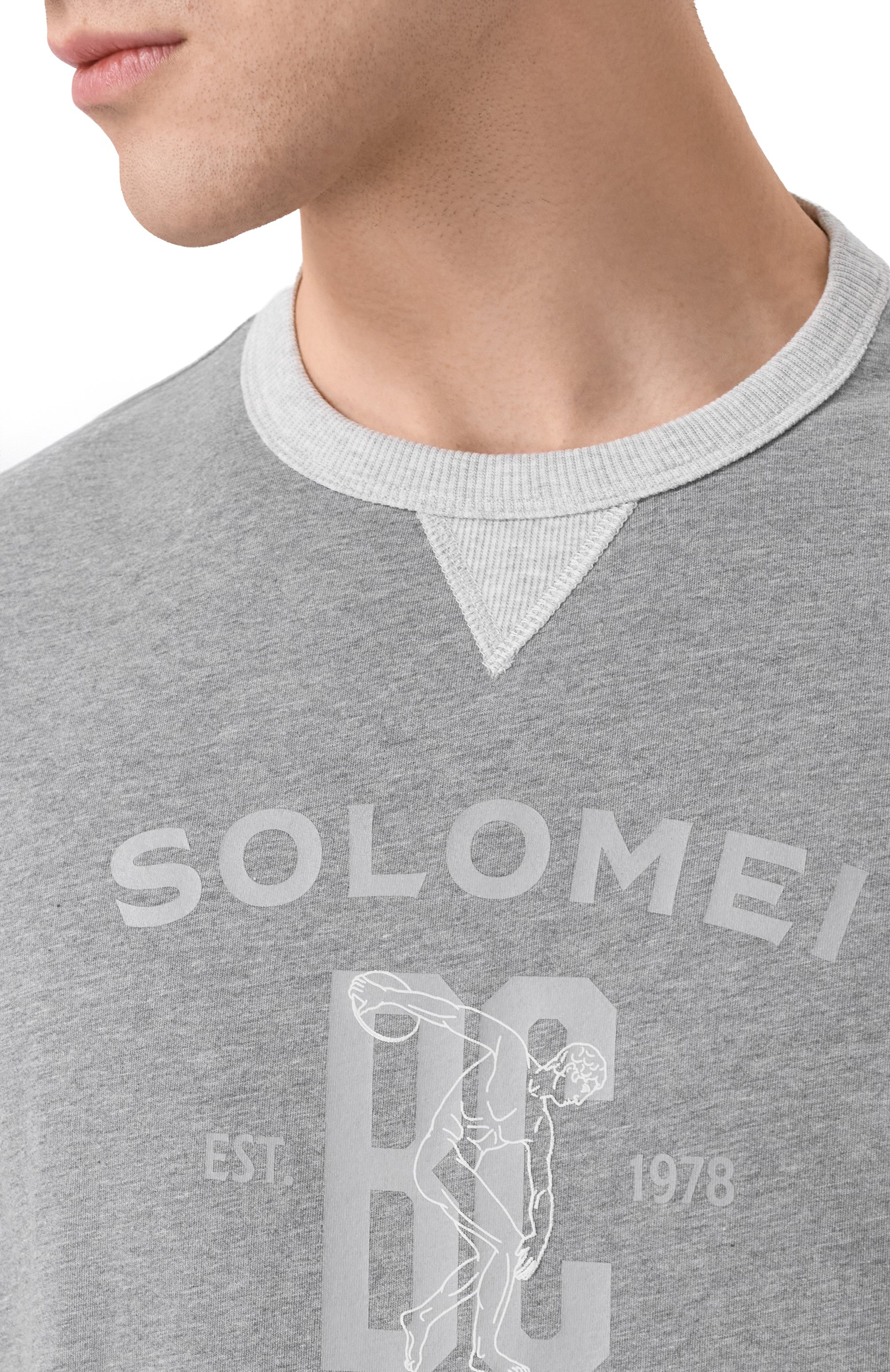 Хлопковая футболка BRUNELLO CUCINELLI, арт. M0B131001G, фото 5