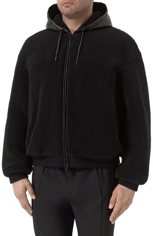 Бомбер из кашемира и шелка MVST TXECK-ES4390 BS/LC1637 Чёрный  TXECK-ES4390 BS/LC1637 Фото 3
