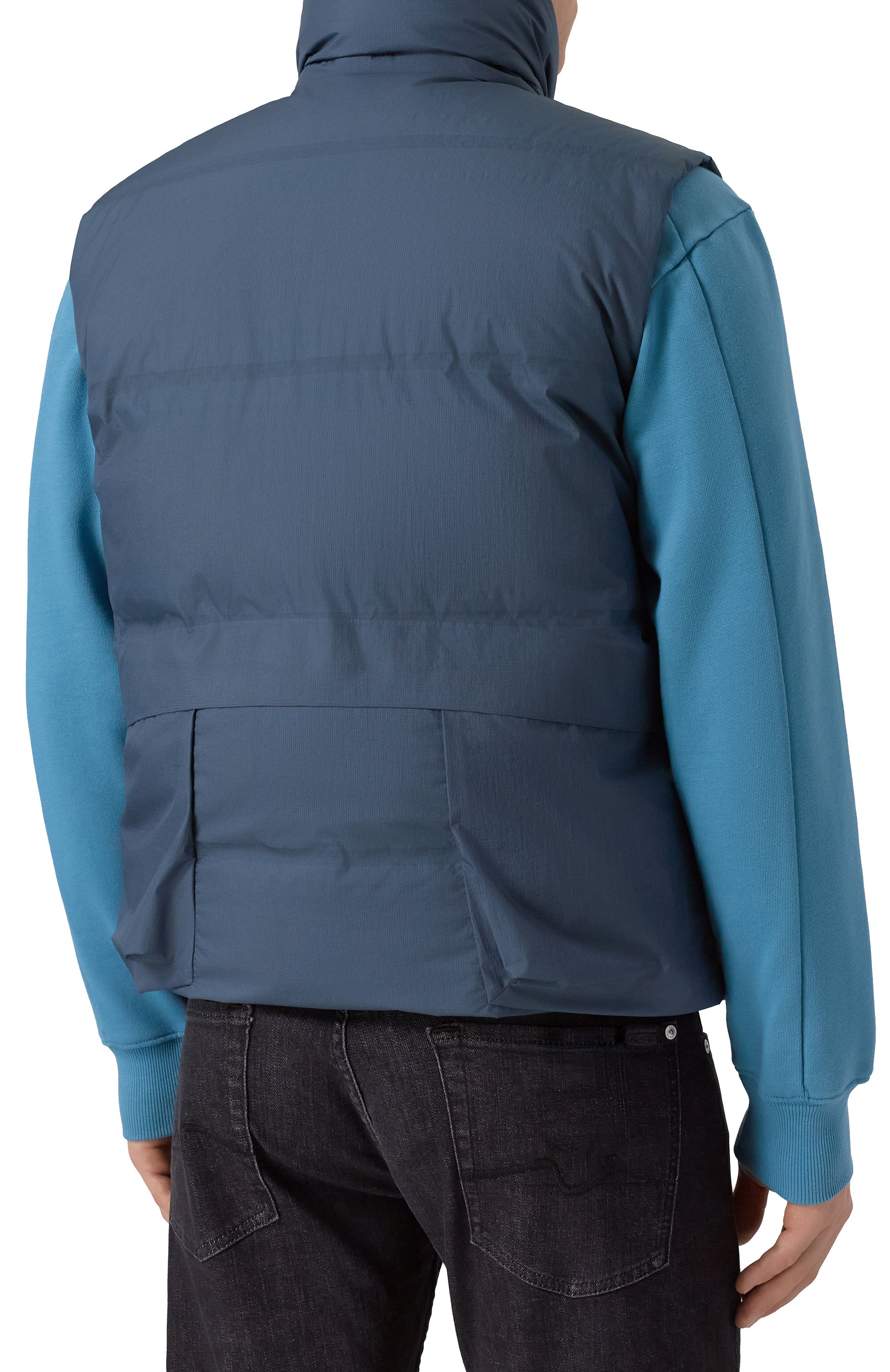 Пуховый жилет C.P. COMPANY, арт. 19CLVE010A110400A, фото 4