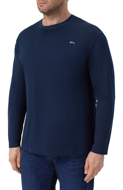 Хлопковый лонгслив PAUL&SHARK, арт. 99311006, фото 3