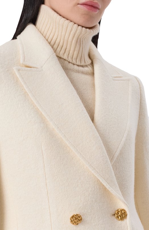 Шерстяной жакет Seven Lab 225-S-W-10-11-106 Кремовый  225-S-W-10-11-106 Фото 5