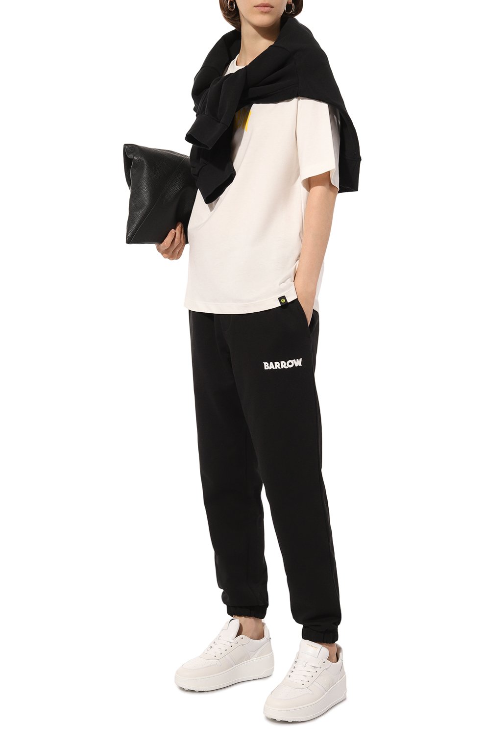Хлопковая футболка BARROW, арт. F4BWW0TH067, фото 2
