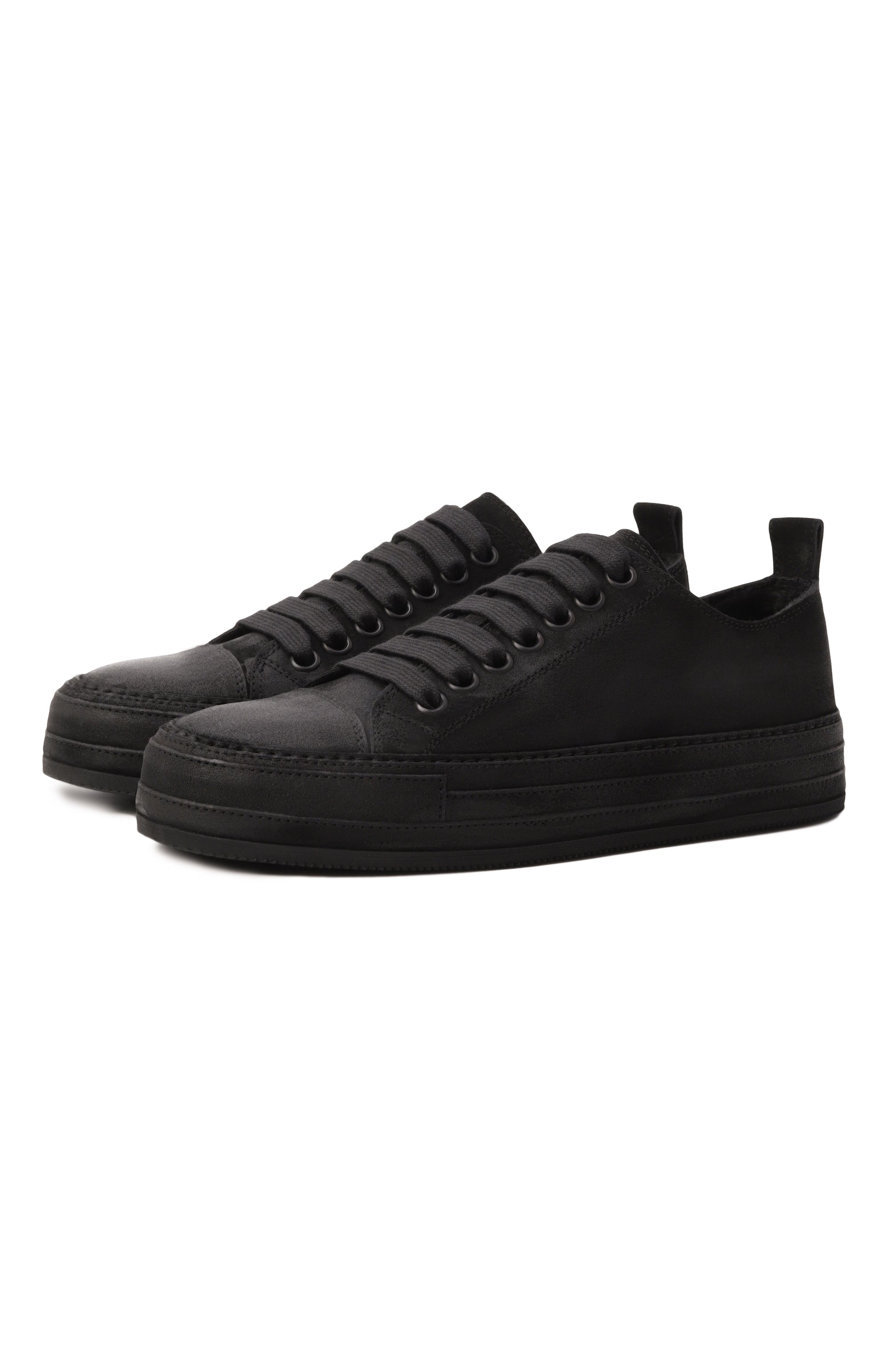 Замшевые кеды nono ANN DEMEULEMEESTER, арт. B0012569/LT182, фото 1