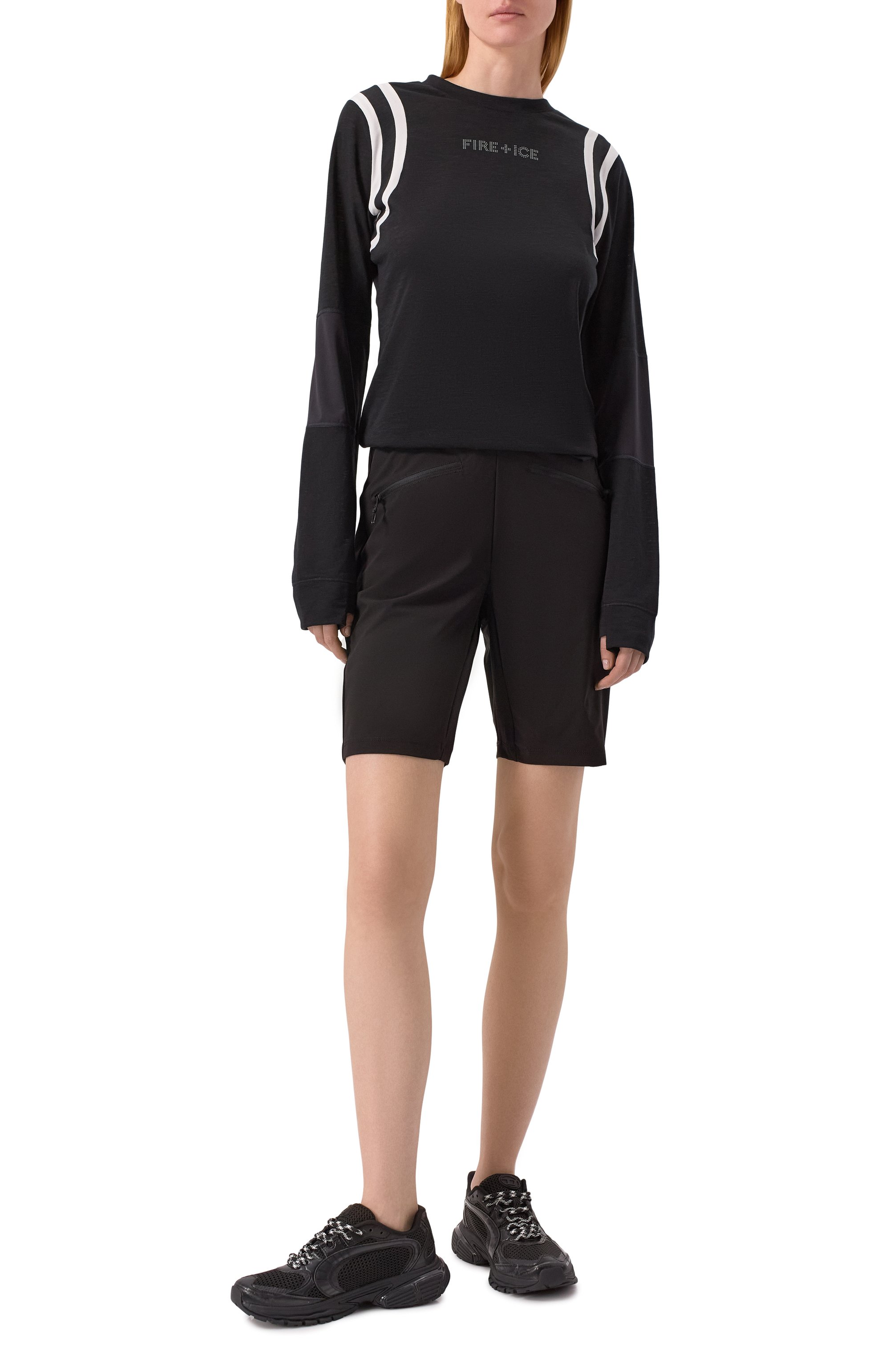 Шорты BOGNER FIRE+ICE черного цвета по цене 21200 руб., арт. 14977861, фото 2 Шорты BOGNER FIRE+ICE, арт. 14977861, фото 2