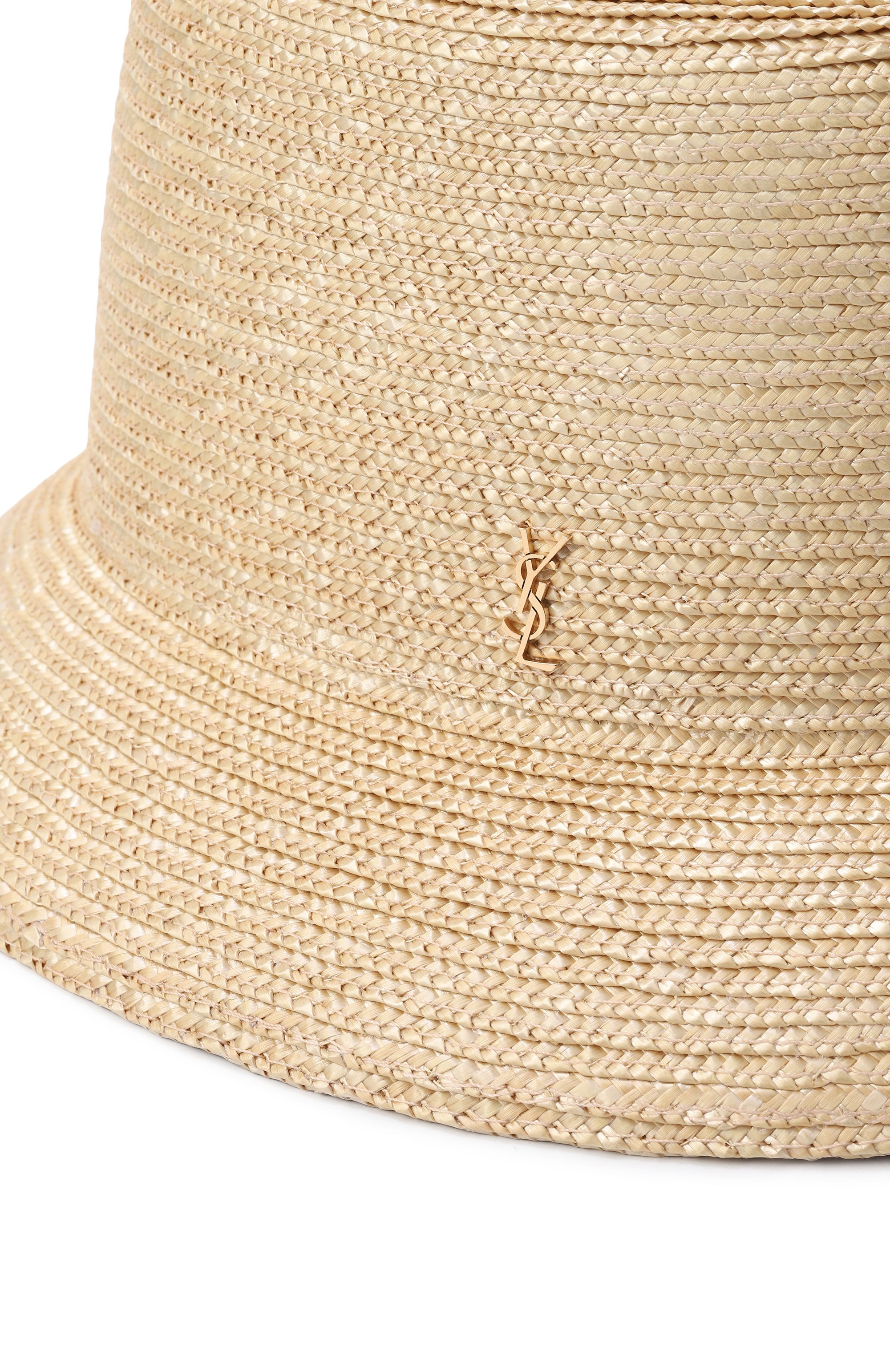Соломенная панама SAINT LAURENT, арт. 703012/3YG57, фото 3
