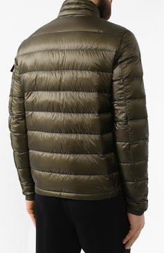 Мужская пуховая куртка lambot MONCLER хаки цвета, арт. E1-091-40393-99-53279 | Фото 4 (Материал утеплителя: Пух и перо; Материал внешний: Синтетический материал; Статус проверки: Проверена категория; Мужское Кросс-КТ: Куртка-пуховая, Верхняя одежда; Материал подклада: Синтетический материал; Длина (верхняя одежда): Короткие; Рукава: Длинные; Драгоценные камни: Проставлено; Стили: Милитари; Материал сплава: Проставлено; Кросс-КТ: Куртка)