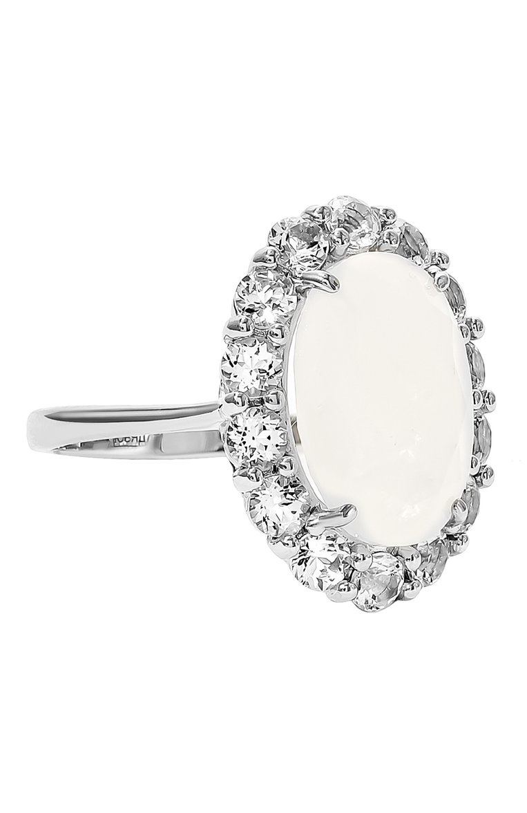 Женское кольцо SECRETS JEWELRY серебряного цвета, арт. КЛКОС0159 | Фото 1 (Региональные ограничения белый список (Axapta Mercury): Не проставлено; Нос: Не проставлено; Материал: Серебро)