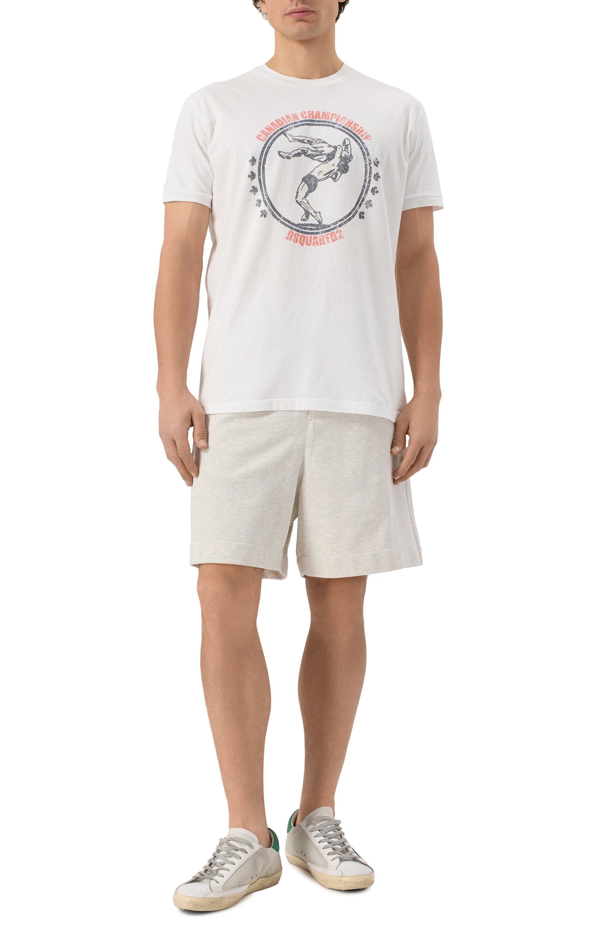 Хлопковая футболка DSQUARED2, арт. S71GD1524/S22507, фото 2