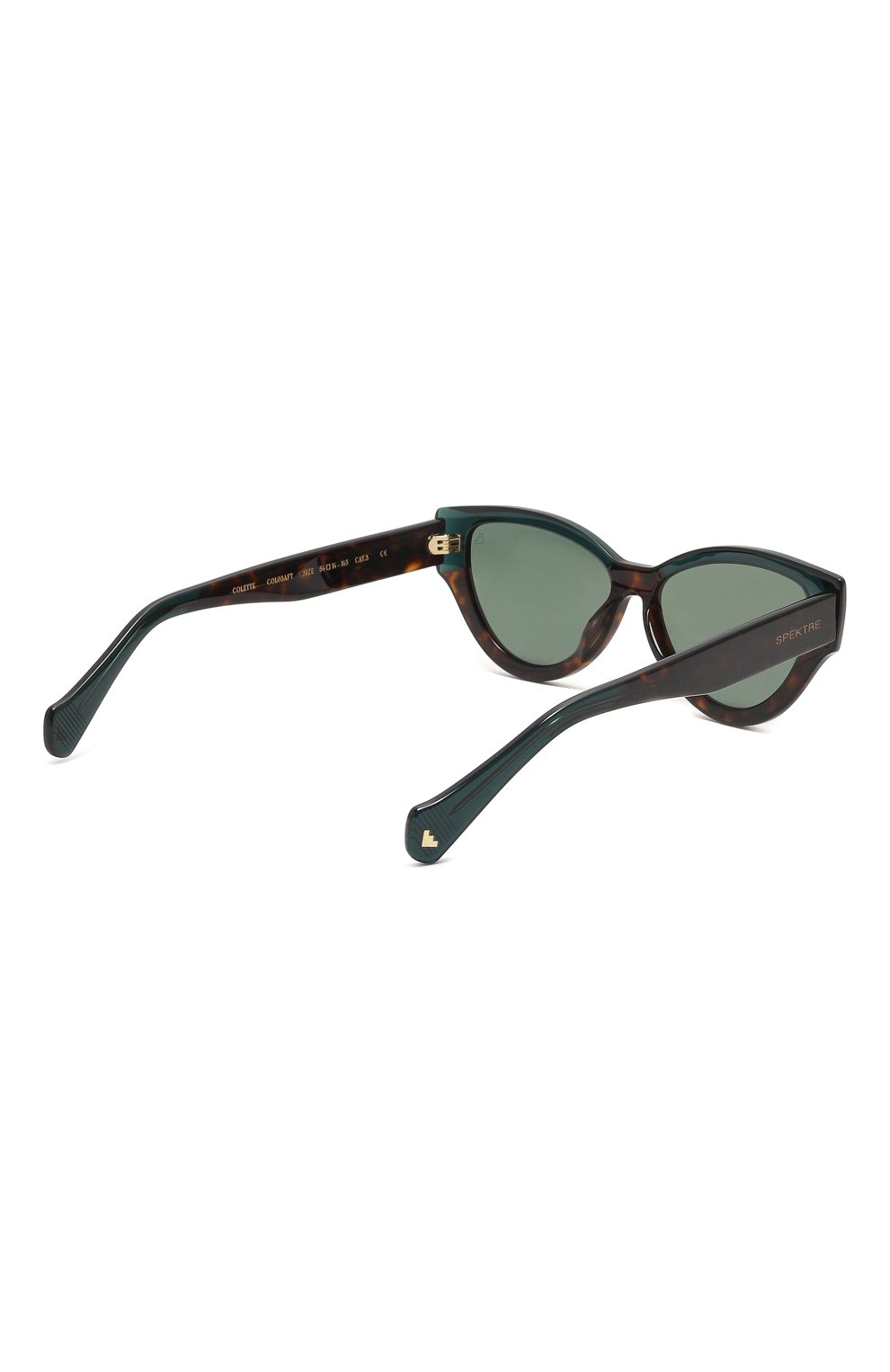 Солнцезащитные очки SPEKTRE, арт. C0LETTE SUN 03AFT HAVANA-PETR0L/DEEP GREEN, фото 4