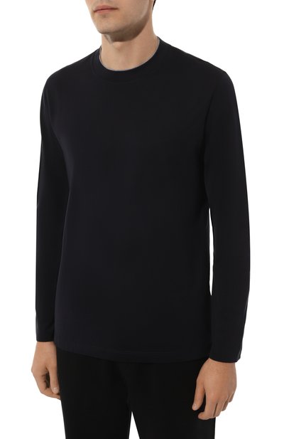 Хлопковый лонгслив BRUNELLO CUCINELLI, арт. M0B137433, фото 3