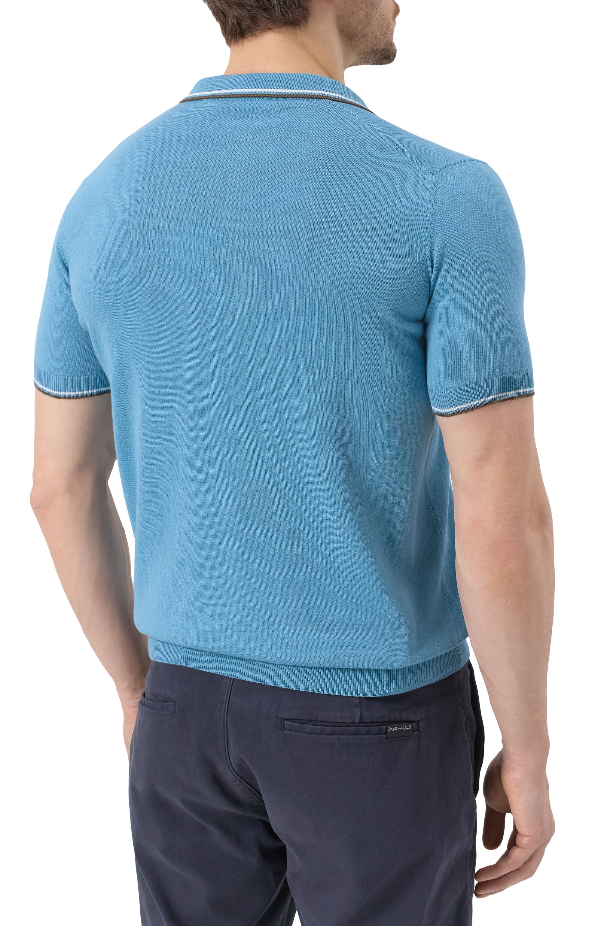 Хлопковое поло GRAN SASSO, арт. 57132/20688, фото 4