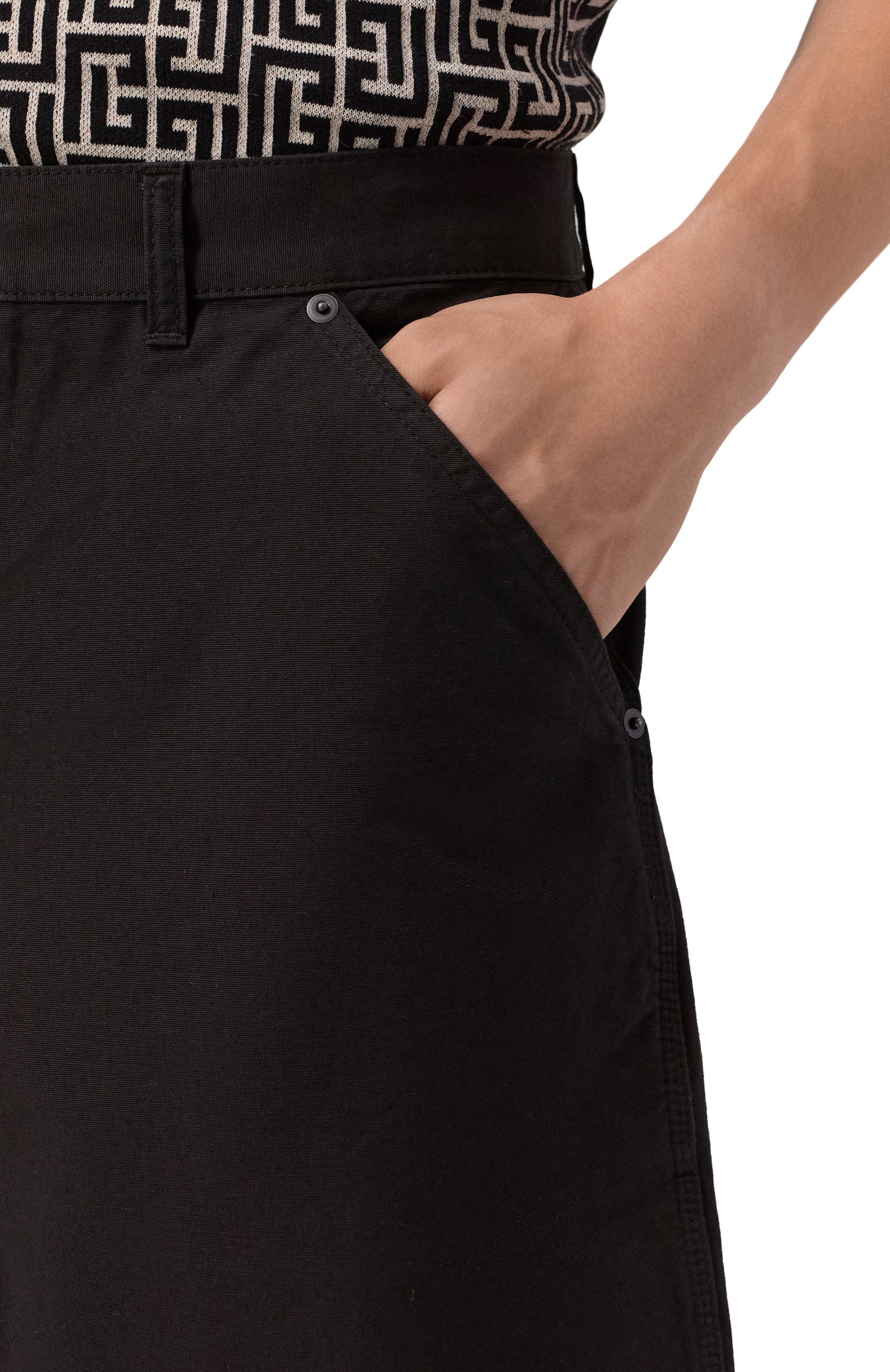 Джинсовые шорты SAINT LAURENT, арт. 816344/Y34QA, фото 5