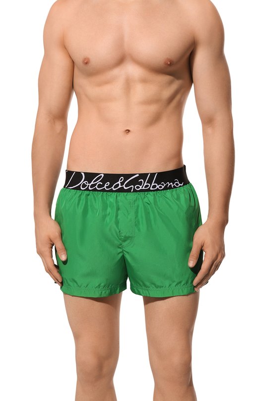 Плавки-шорты Dolce & Gabbana M4F27T/FUSFW Зелёный  M4F27T/FUSFW Фото 2