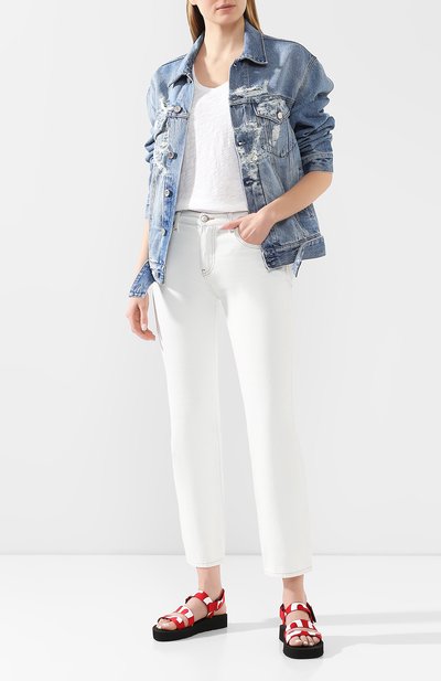 Хлопковая футболка ATM ANTHONY THOMAS MELILLO, арт. AW1210-FK, фото 2