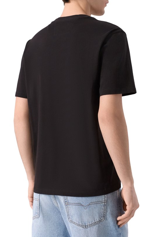 Хлопковая футболка C.P. Company 20CMTS085A/005100W Чёрный  20CMTS085A/005100W Фото 4