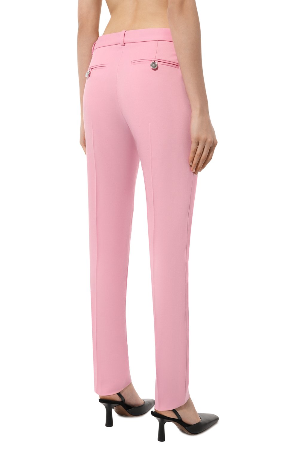 Шерстяные брюки VERSACE, арт. 1013639/1A06892, фото 4