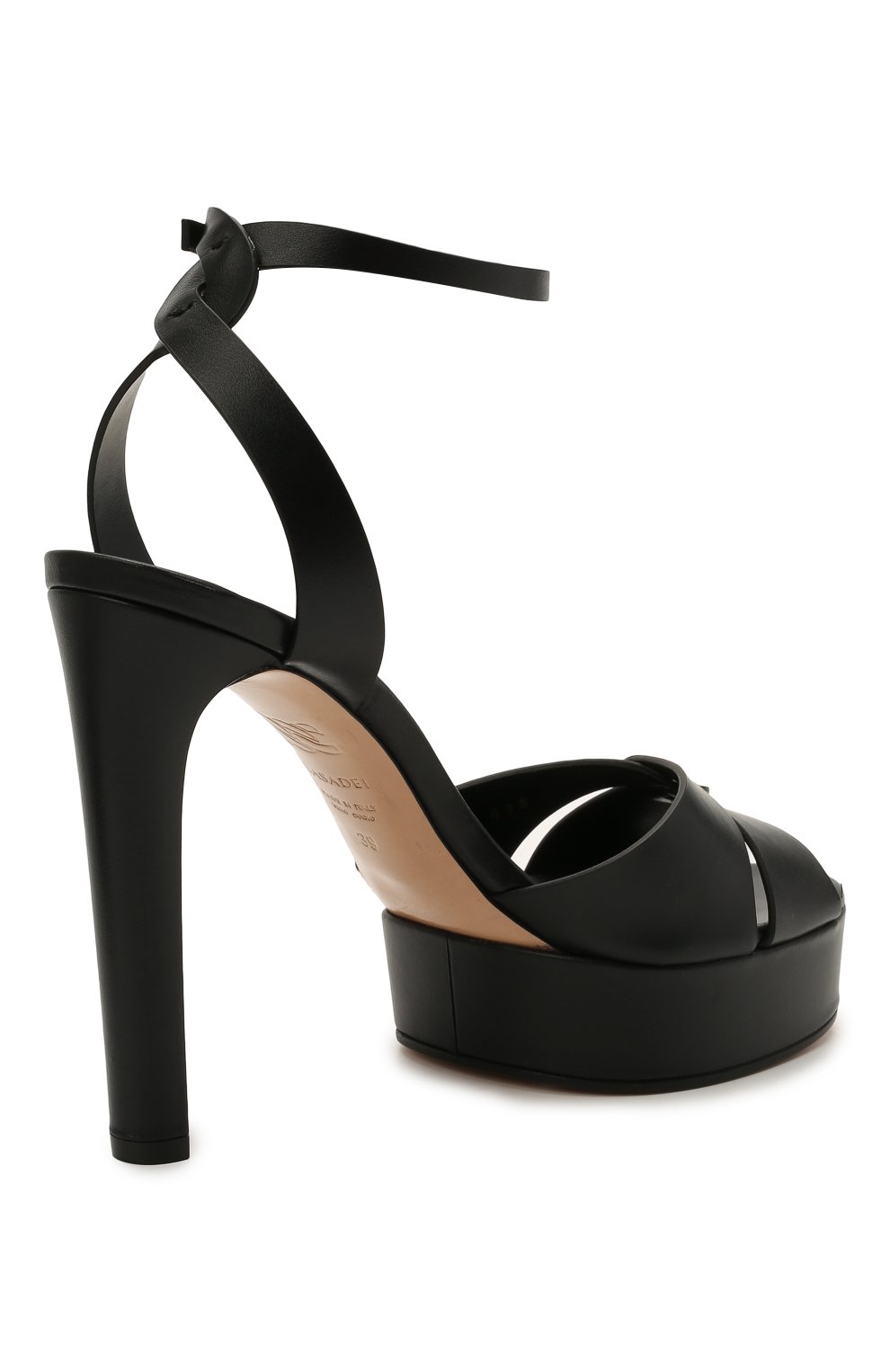 Кожаные босоножки felina CASADEI, арт. 1L802S1201FL0RE9000, фото 4