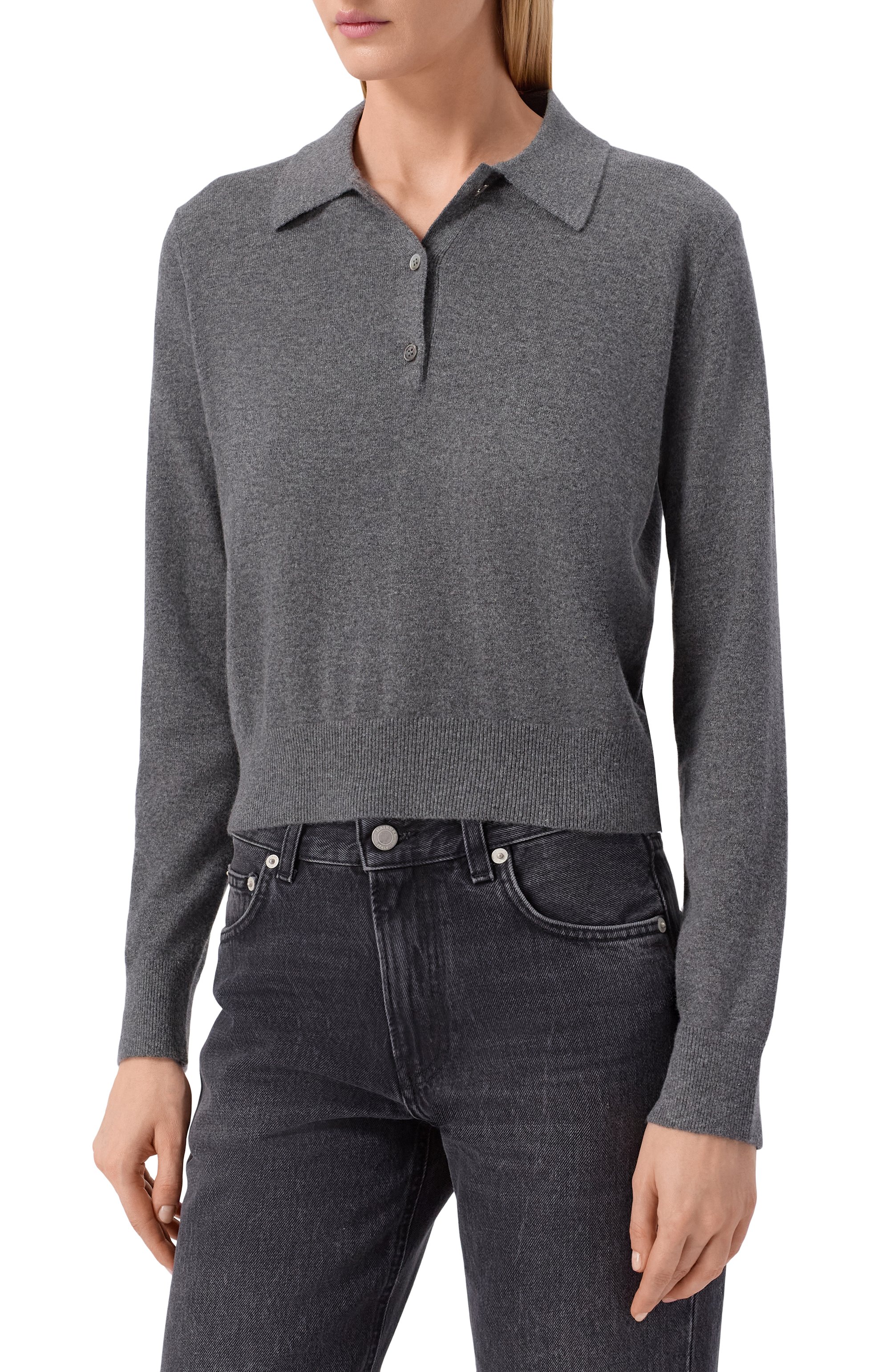 Кашемировое поло ARCH4, арт. KNJP25349, фото 3