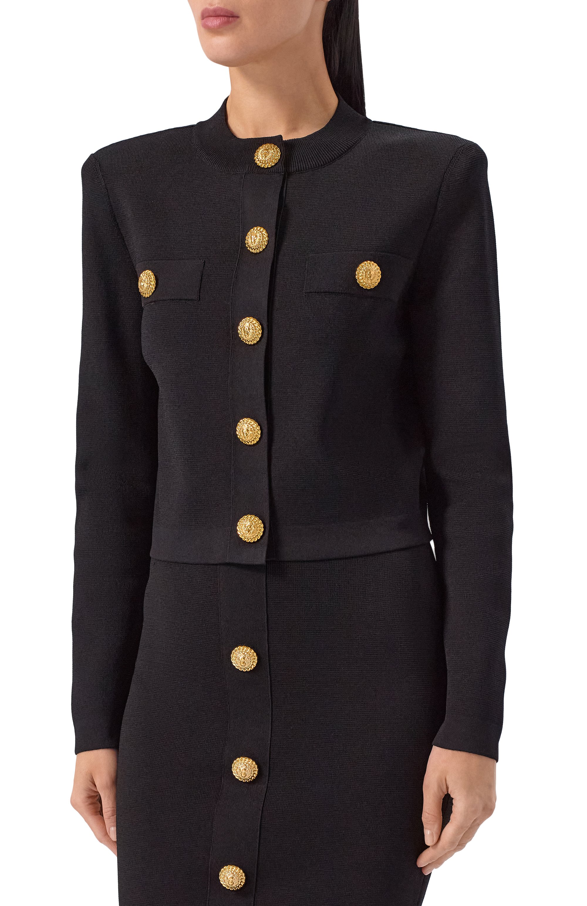 Кардиган из вискозы BALMAIN, арт. GF1KL000/KJ43, фото 3