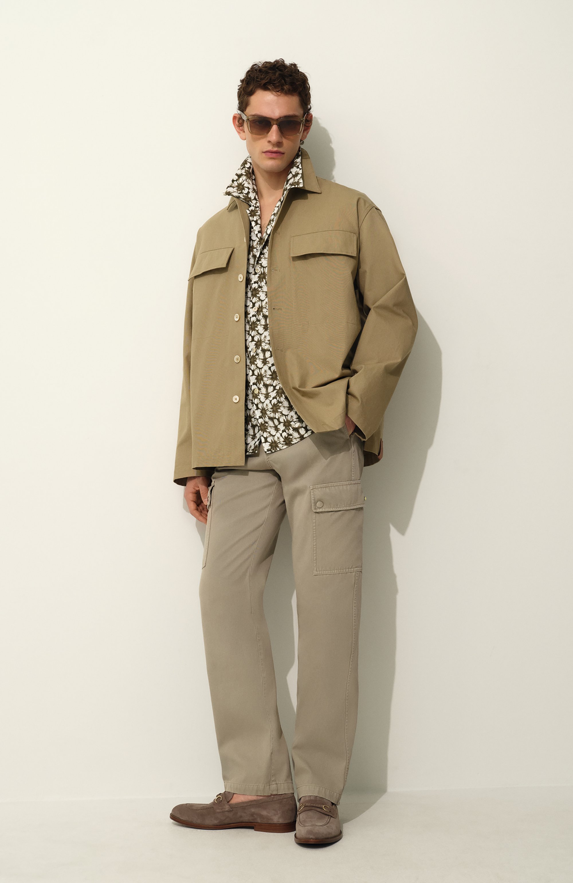 Хлопковые брюки-карго BURBERRY, арт. 8101266, фото 7