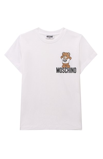 Хлопковая футболка MOSCHINO, арт. HNM03U/LAA02/10-14, фото 1