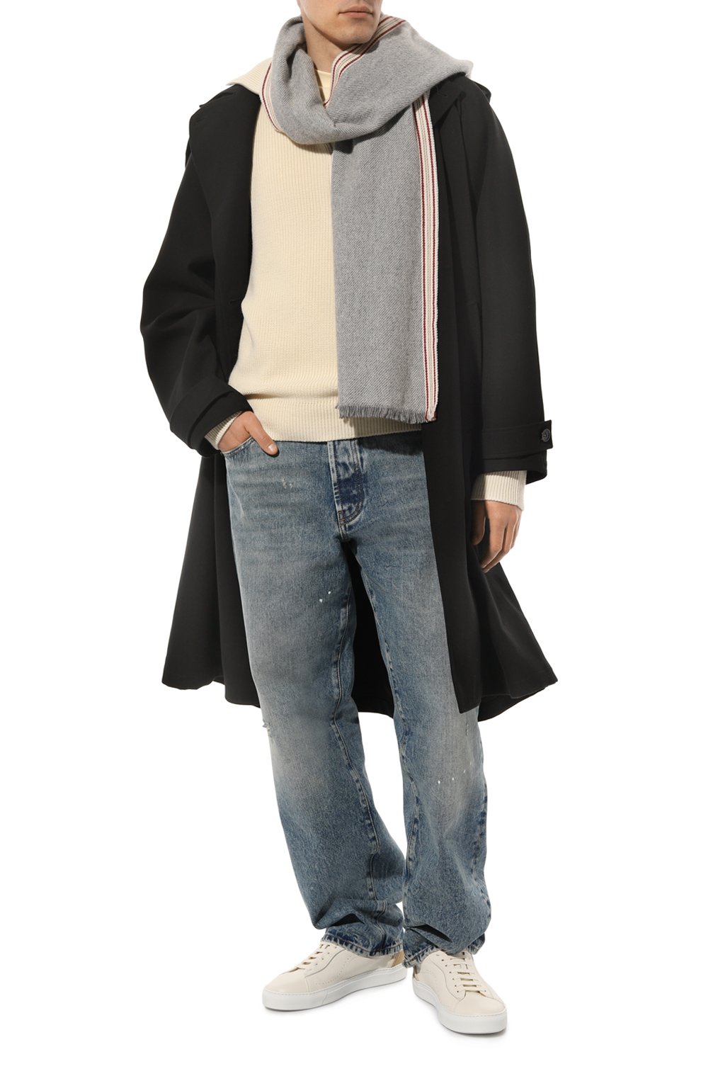 Кашемировый шарф BRUNELLO CUCINELLI, арт. MSC66B2143, фото 2