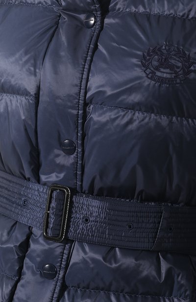 Пуховик с поясом BURBERRY, арт. 8008209, фото 5