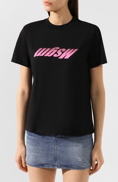 Хлопковая футболка MSGM, арт. 2742MDM202 195797, фото 3