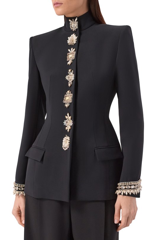 Жакет Zuhair Murad RJK26002/CRCA018 Чёрный  RJK26002/CRCA018 Фото 3