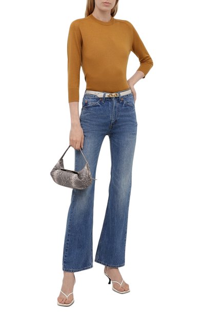 Кашемировый пуловер LORO PIANA светло-коричневого цвета по цене 109500 руб., арт. FAI4920, фото 2 Кашемировый пуловер LORO PIANA, арт. FAI4920, фото 2