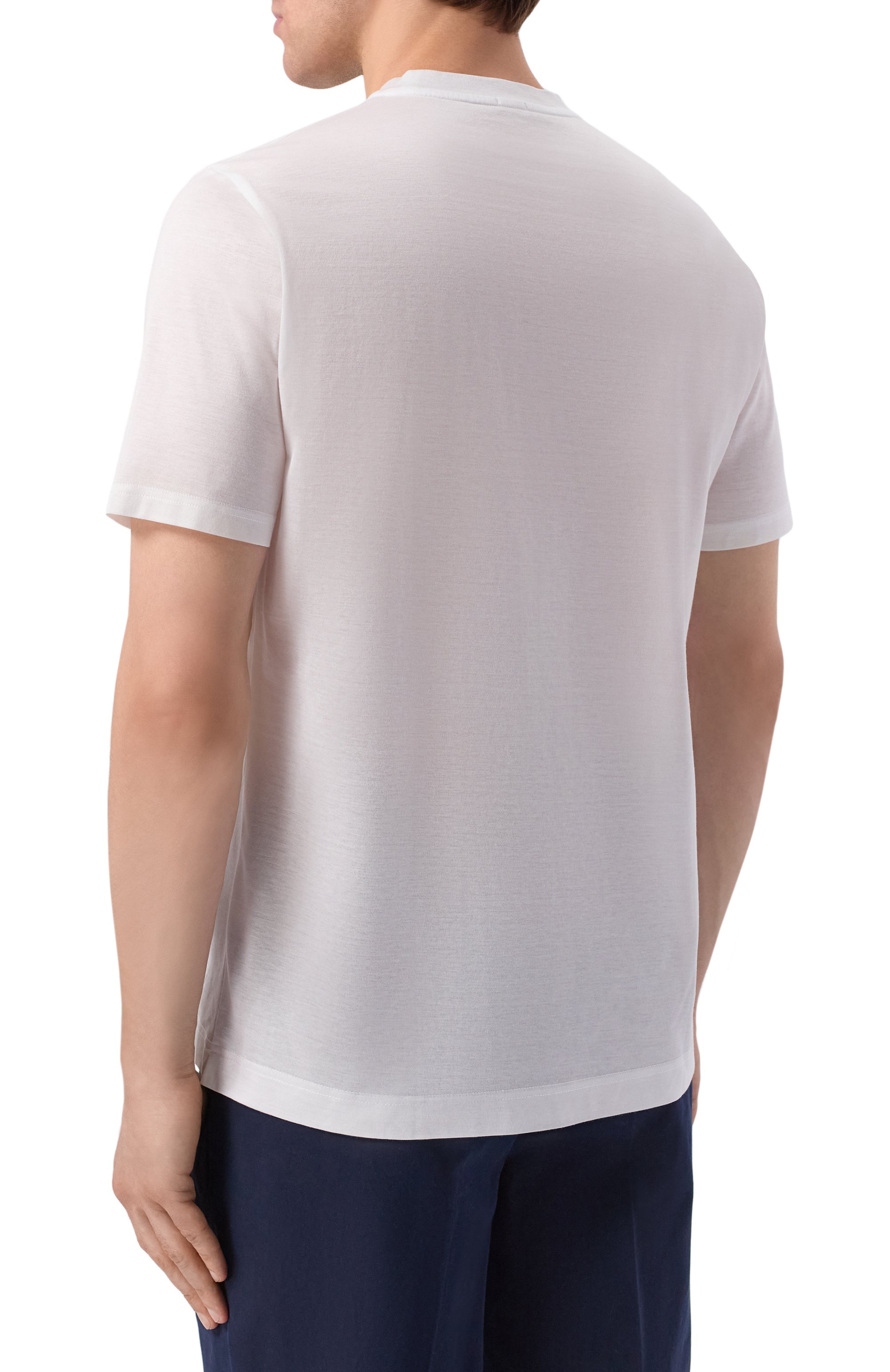 Хлопковая футболка CAPOBIANCO, арт. 20M660.MK00., фото 4