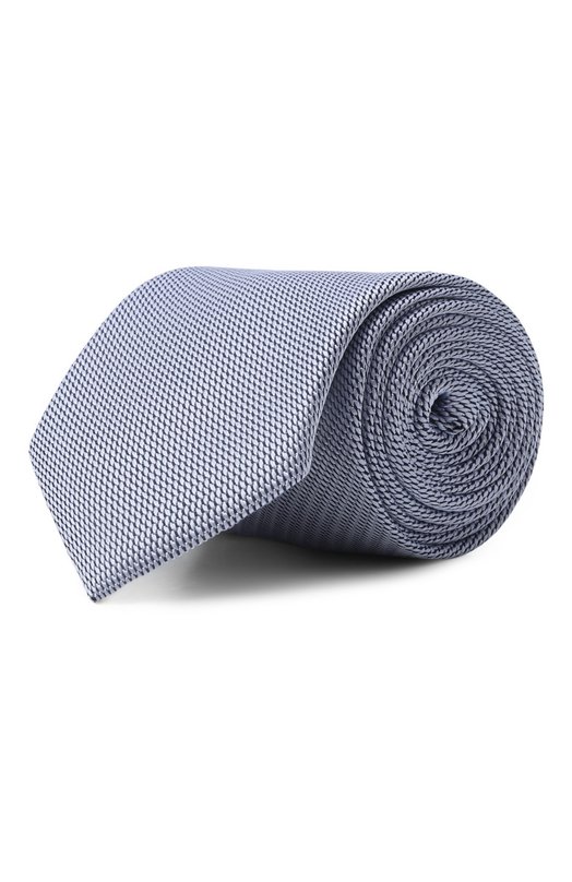 Шелковый галстук Brioni 061D00/PD493 Голубой 061D00/PD493